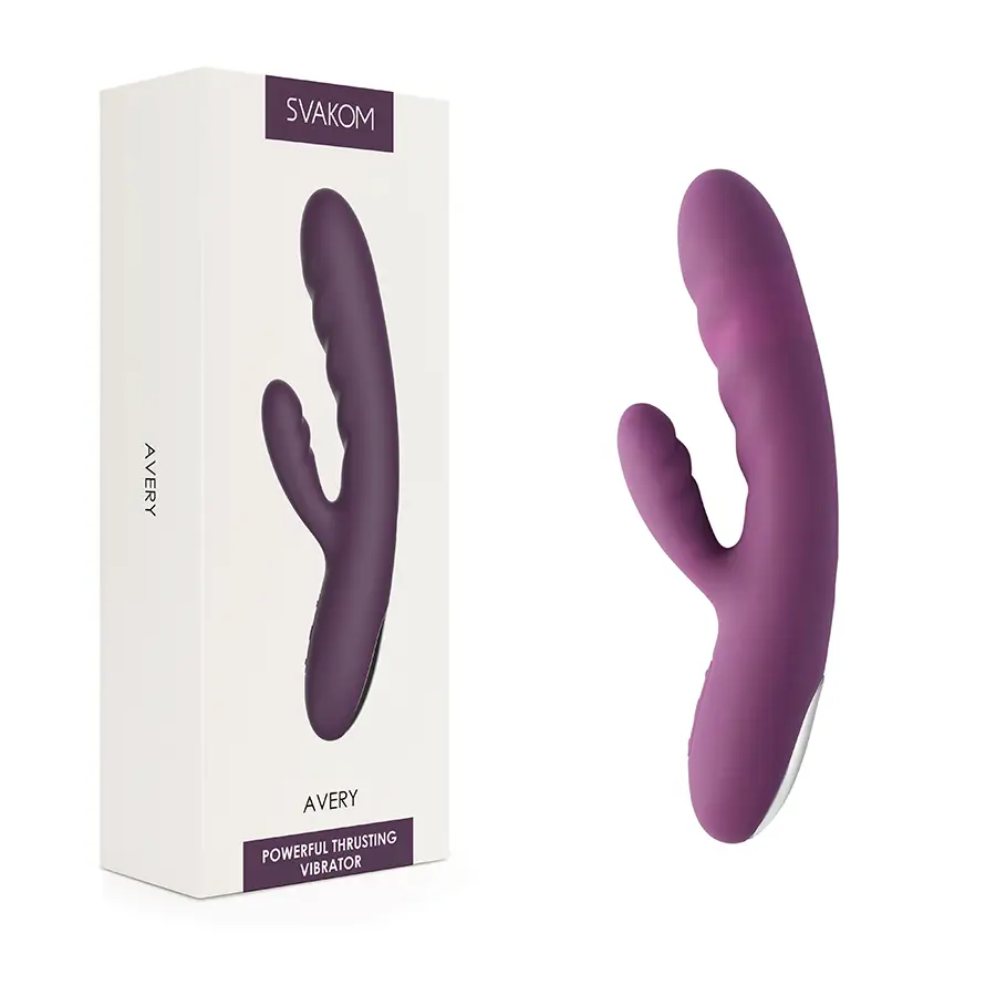 Vibrador Svakom Doble Acción Silicona 5 Modos 5 Niveles by SVAKOM